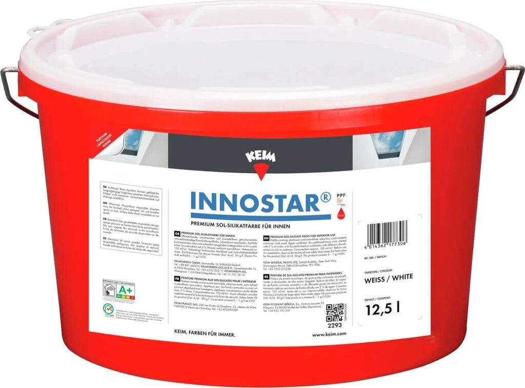 Keim Silikatfarbe Innostar TB3, 10,720 l