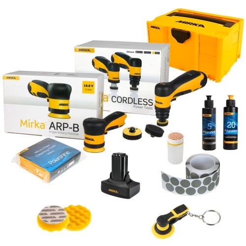 Mirka Akku-Schleif- und Poliersystem AOS-B-Paket Medium + ARP-B