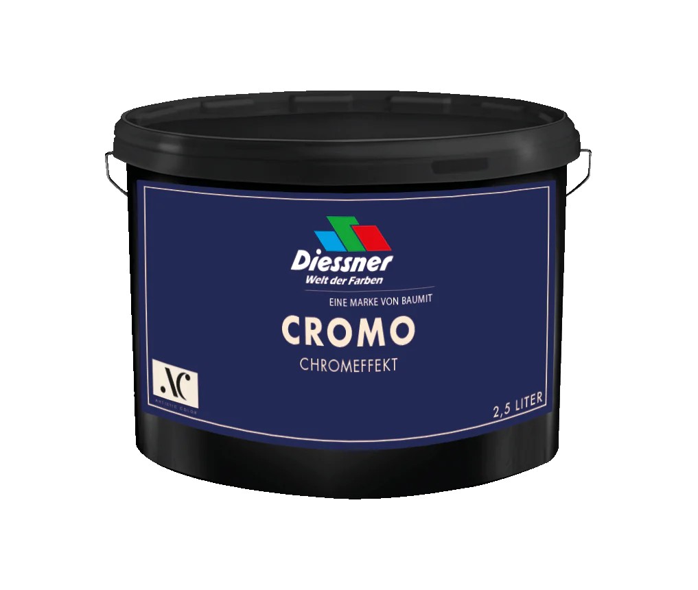 Diessner Artistic Color Chromeffekt Farbe Cromo, 2,5 l