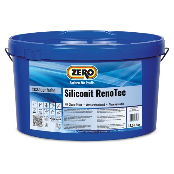 Zero Silikatfarbe Siliconit RenoTec