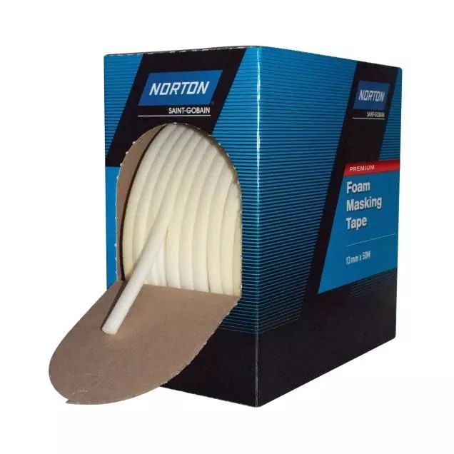 Norton Schaumstoff-Abdeckband Premium, 20 mm x 50 m