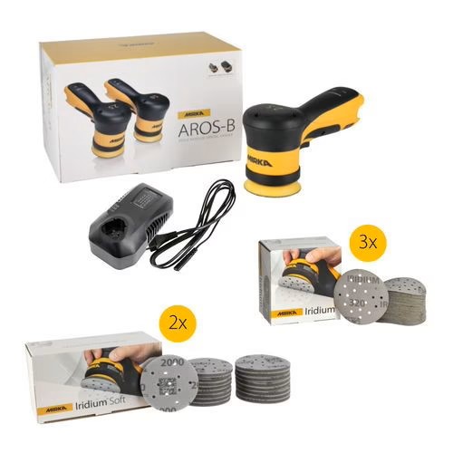 Mirka Akku-Schleifsystem AROS-B-Paket Smart Repair