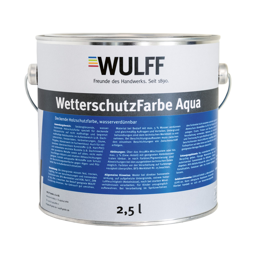 Arculux® WetterschutzFarbe Aqua, Weiß, 10 l