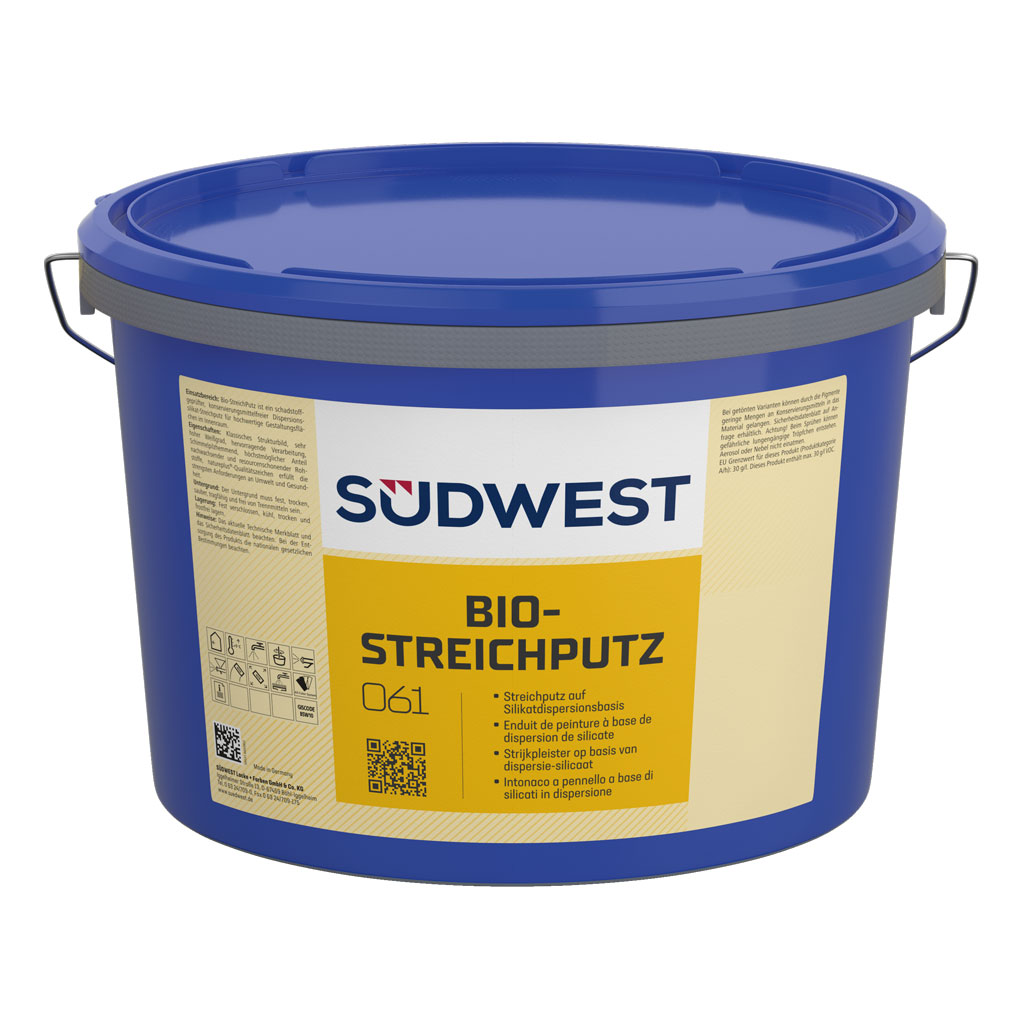 Südwest Bio-Streichputz, Weiß, 25 kg