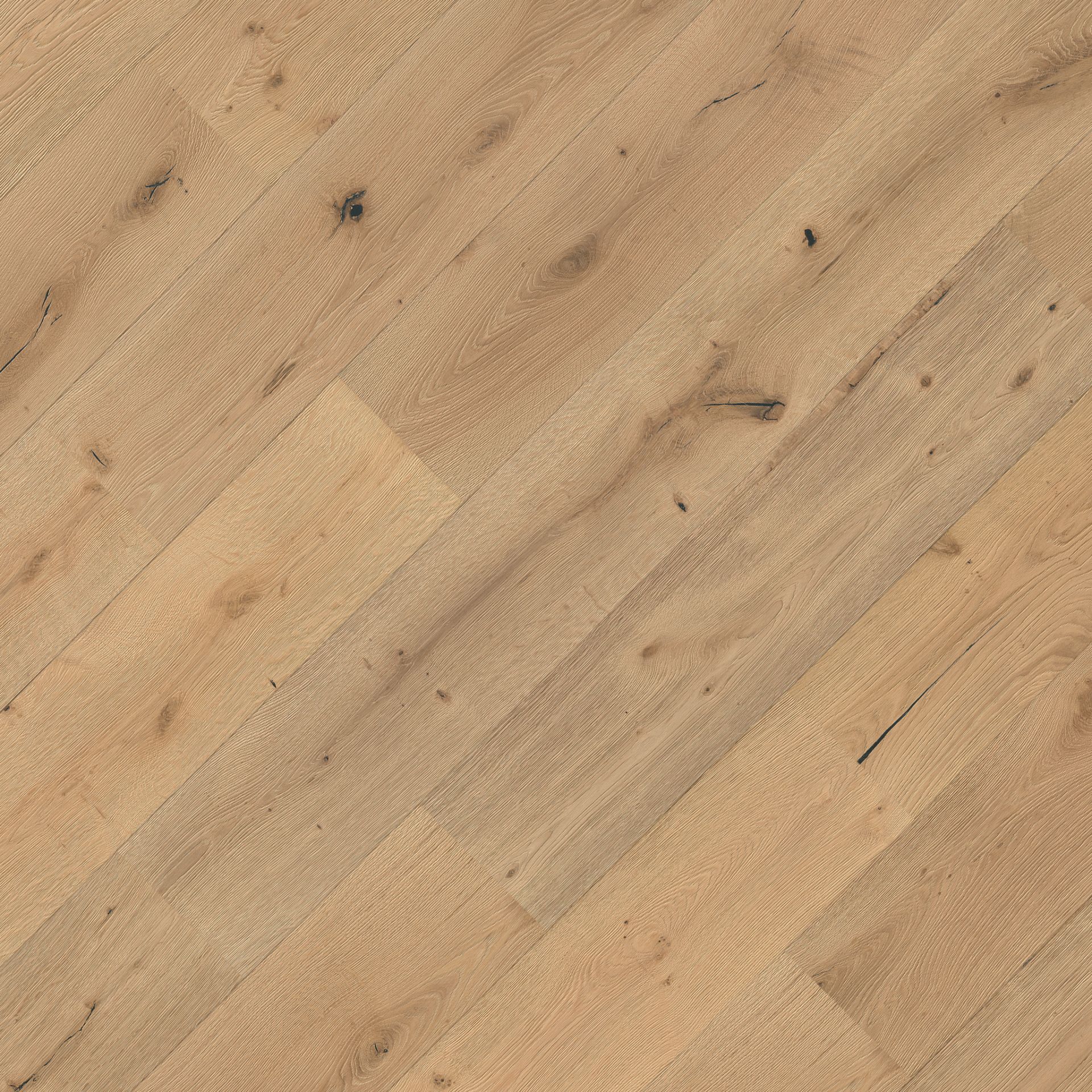 WULFF Parkett Aktiv 1.0, Eiche Astig CD Rohholz Geölt