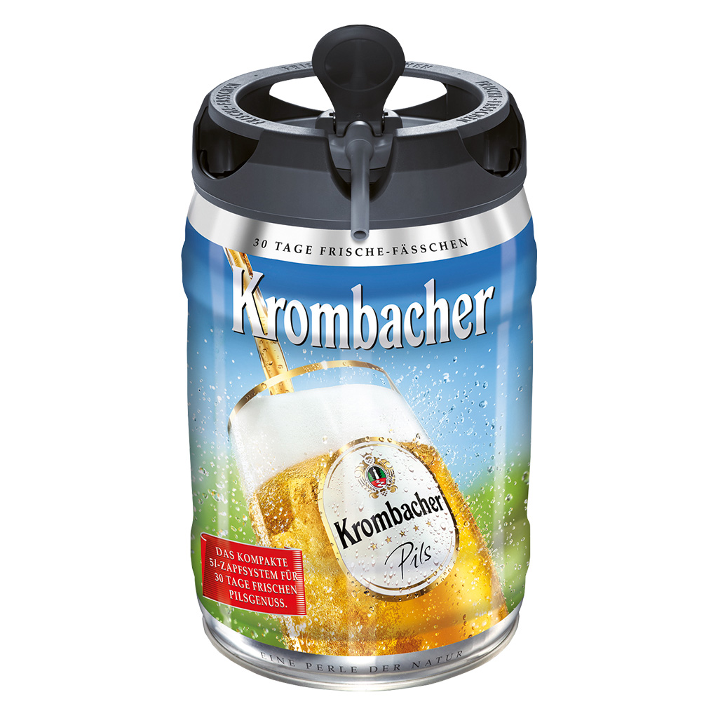 SÜDWEST Krombacher 5 L Frische-Fass