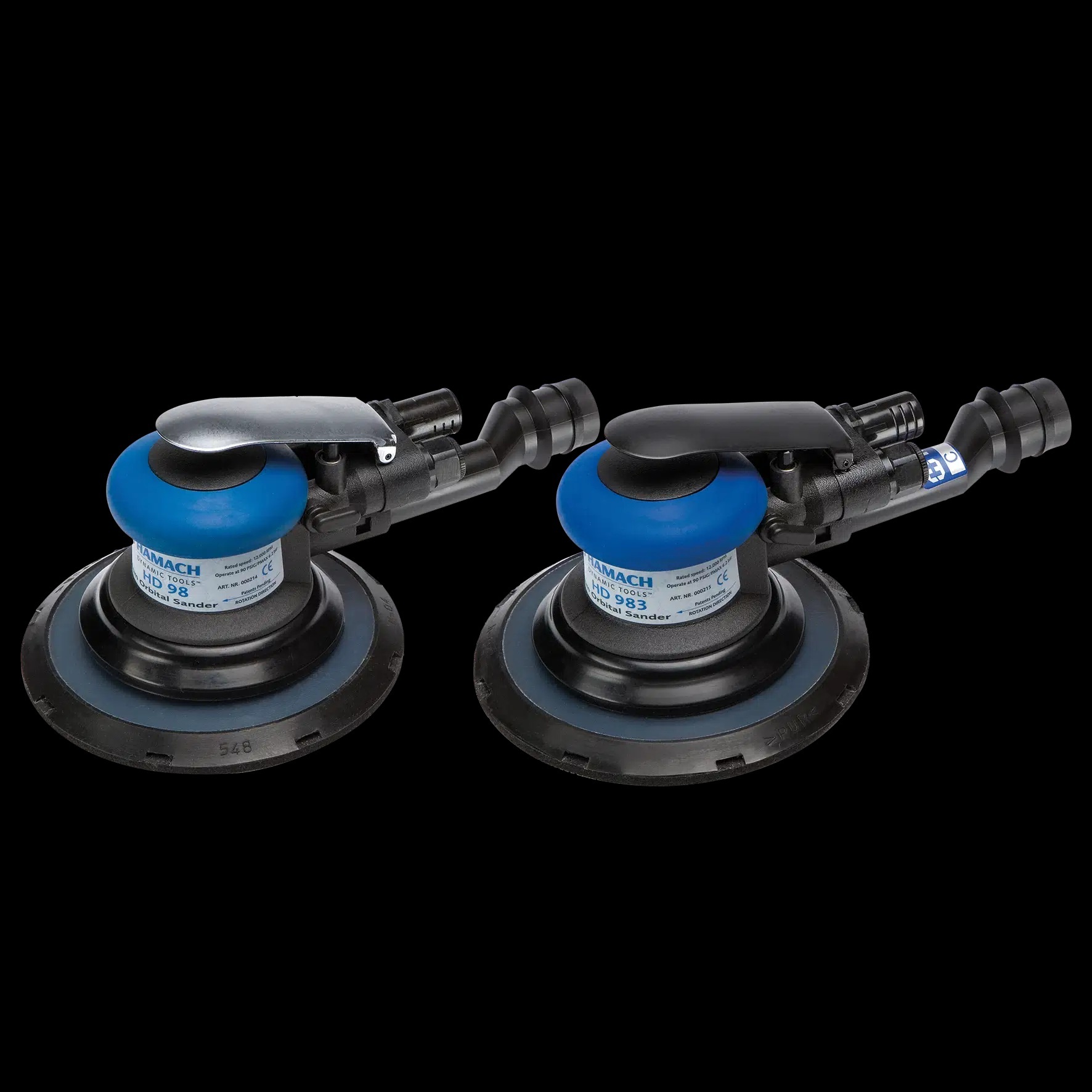 Hamach Excenterschleifer HD 983, Ø 150 mm, 3 mm