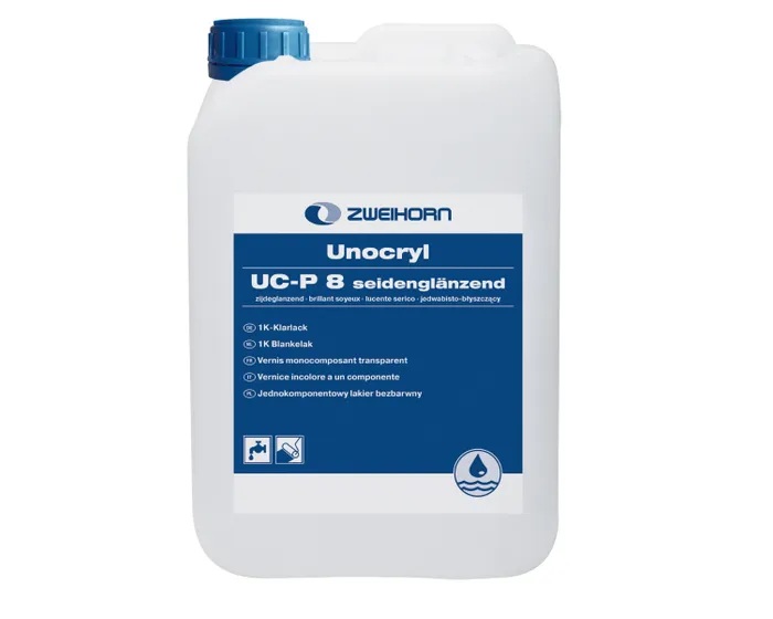 Zweihorn Parkettlack Unocryl UC-P 8, Seidenglänzend, 5 l