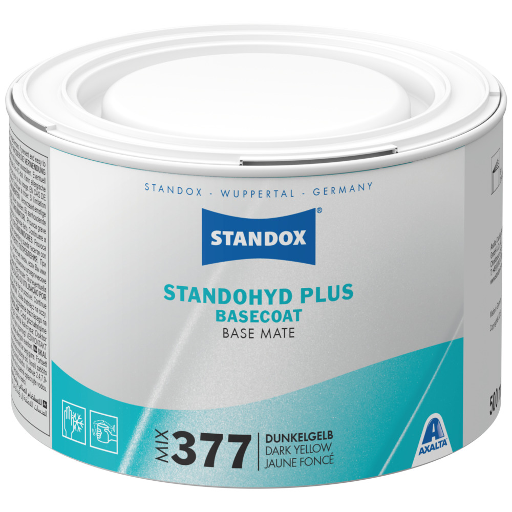 Standohyd Plus Basecoat, Mix 377- Dunkelgelb, 500 ml