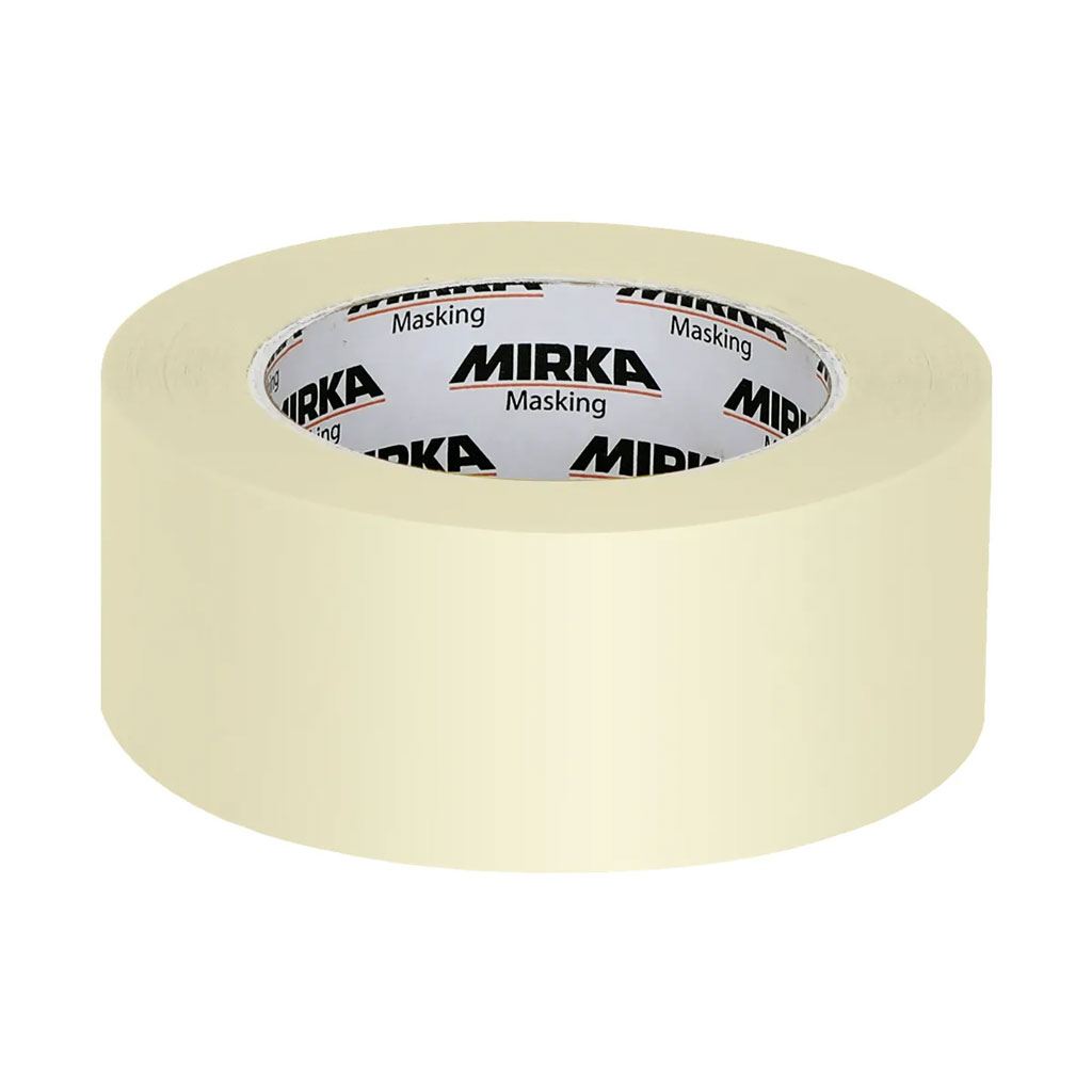 Mirka Masking Tape 100°C White Line, 30 mm x 50 m