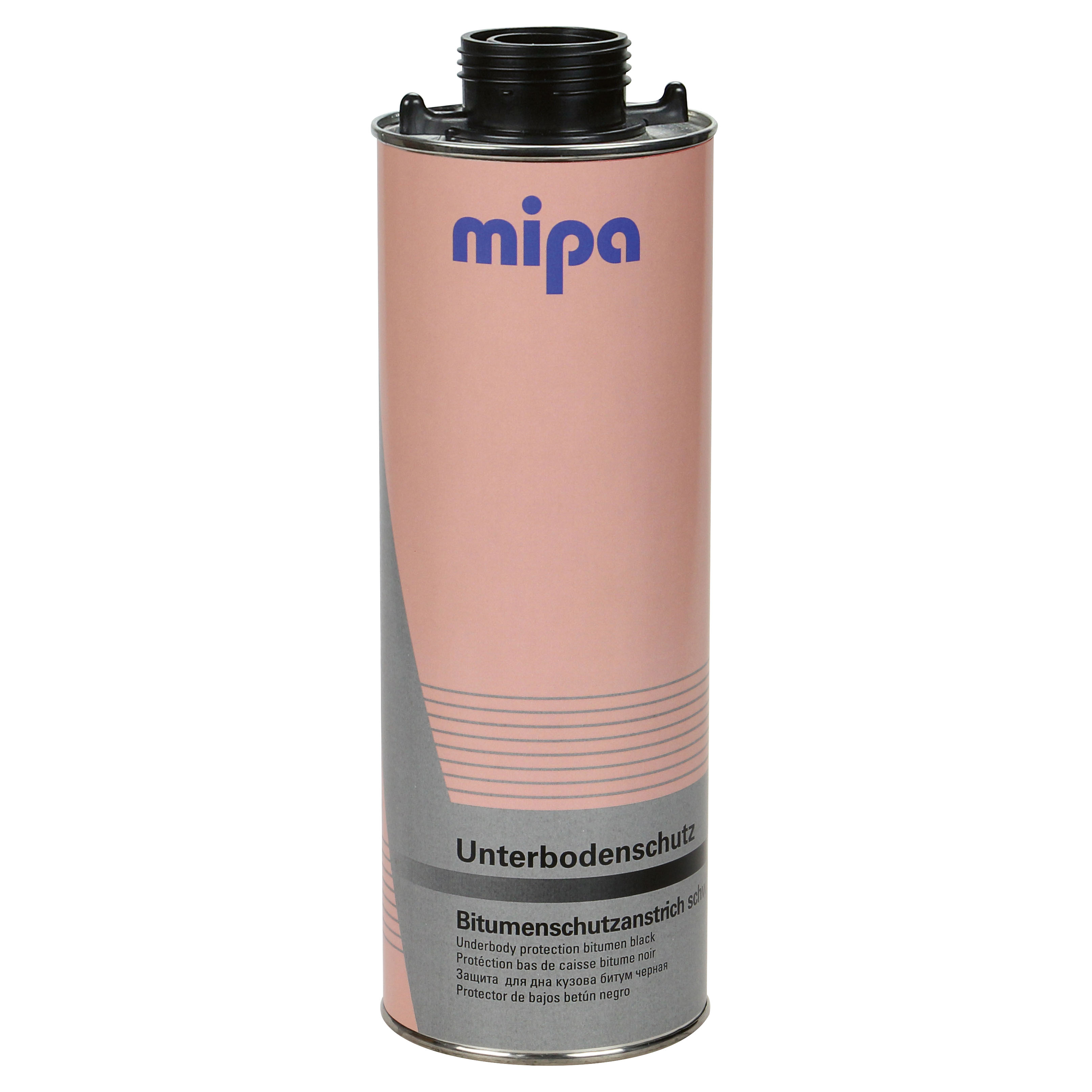 Mipa Unterbodenschutz, Spritzware auf Bitumenbasis, Schwarz, 1 l