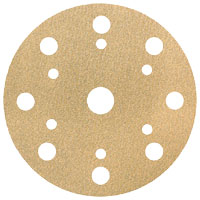 MP Schleifscheibe GoldPlus, Klett, Ø 150 mm, 15-Loch, P600
