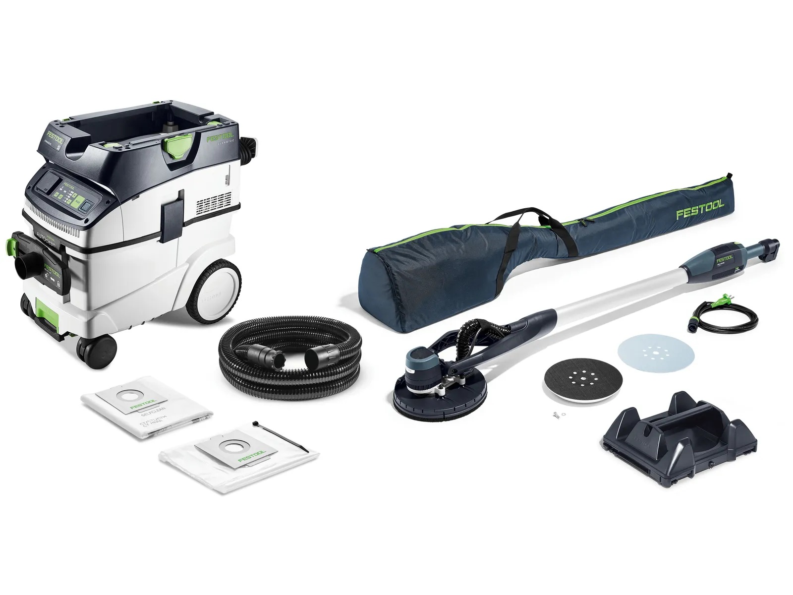 Festool Langhalsschleifer- und Sauger-Set LHS-E 225/CTM PLANEX easy