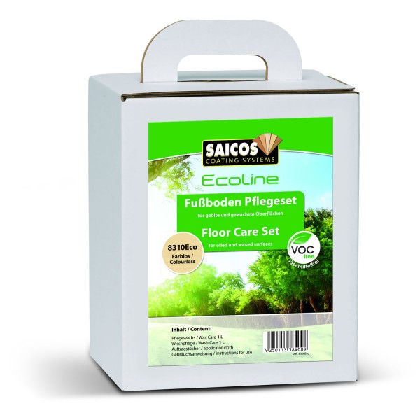 Saicos Ecoline Fußboden Pflegeset