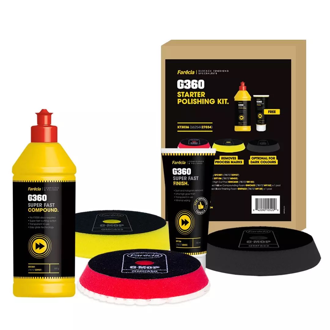 Farécla Starter-Kit G360 Super Fast Super Fast Poliersystem