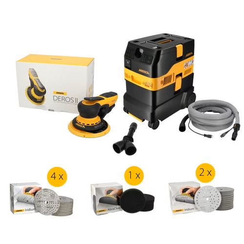 Mirka Schleifsystem DEROS II-Paket 1230