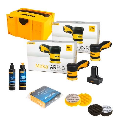 Mirka Akku-Poliersystem Smart Polisher-Paket