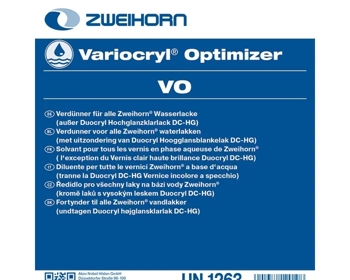 Zweihorn Verdünner Variocryl Optimizer VO, 5 l