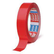 Tesa Linienband 4104, Rot, 12 mm x 66 m