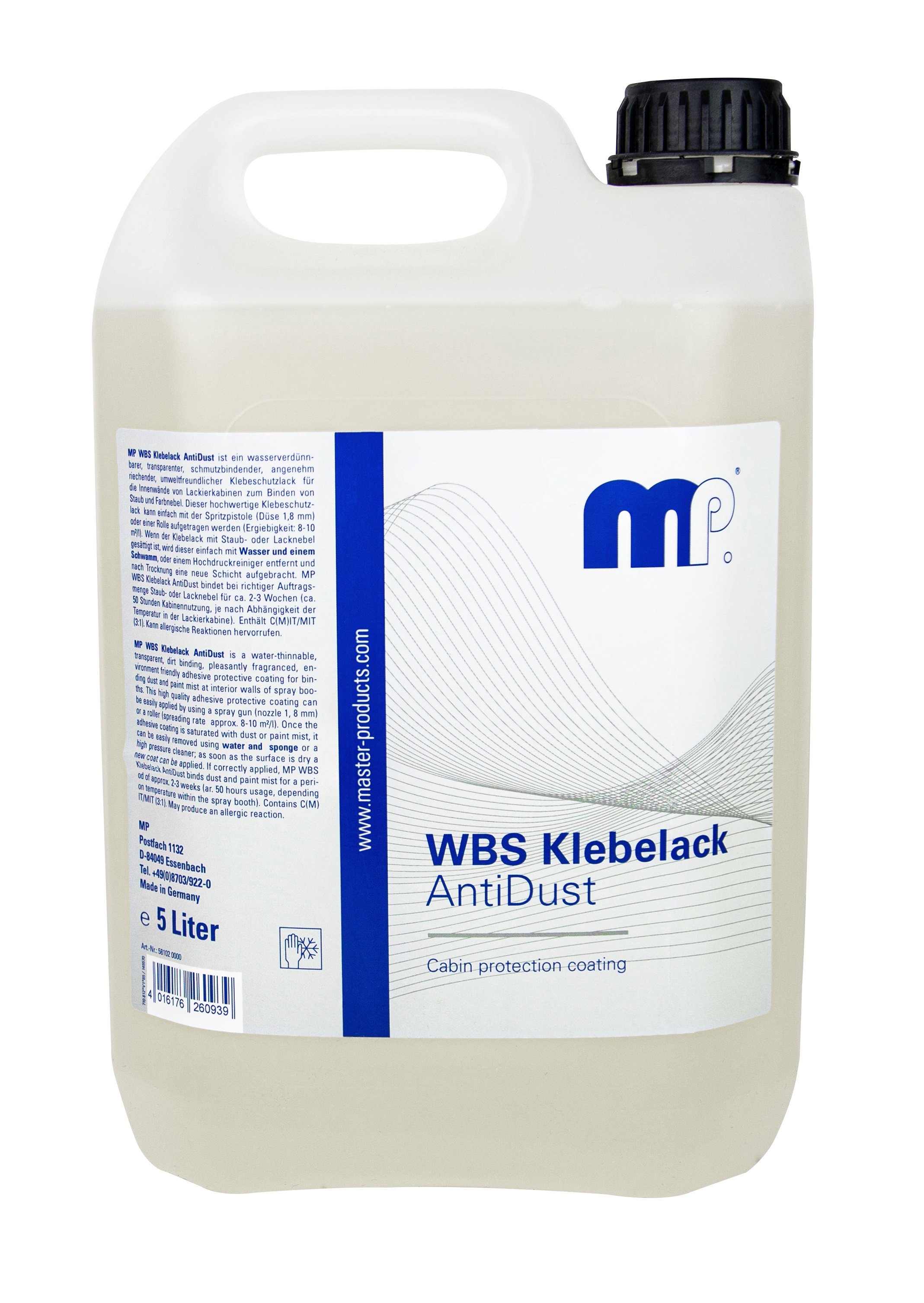 MIPA WBS Klebelack AntiDust, 5 l