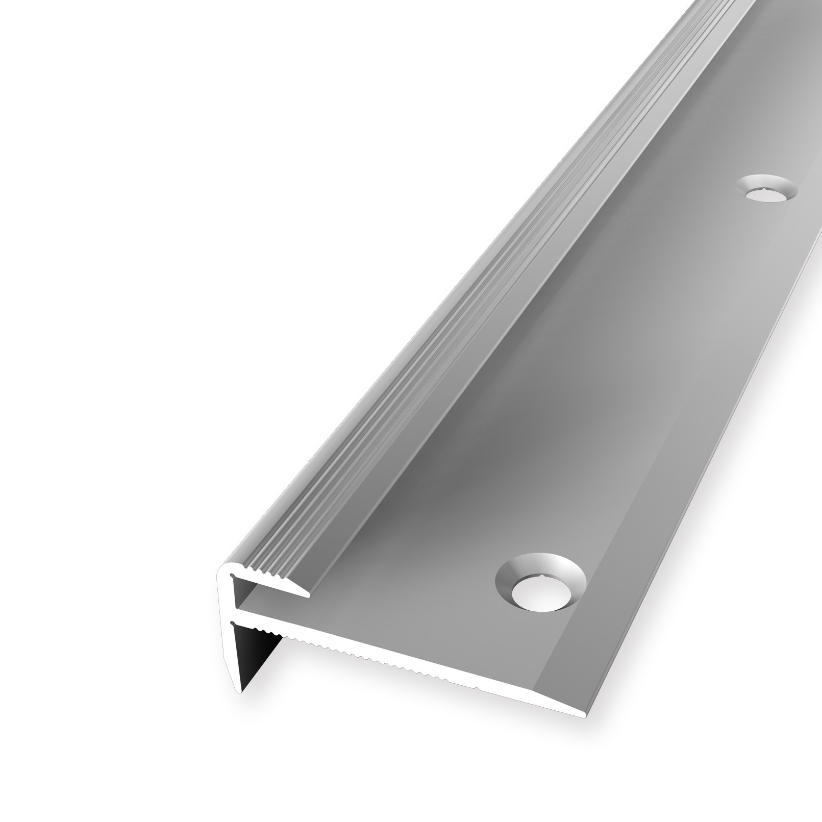 Küberit Treppenkantenprofil 809, Silber, 3 x 30/ 13 mm x 250 cm