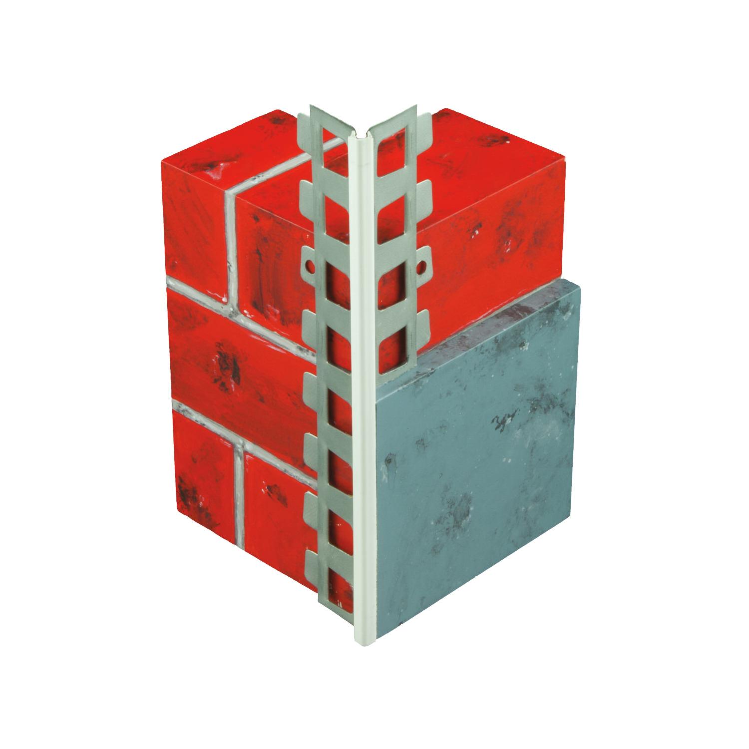 VWS Kantenrichtprofil Stahl, Verzinkt, 41 x 41 mm x3,0m