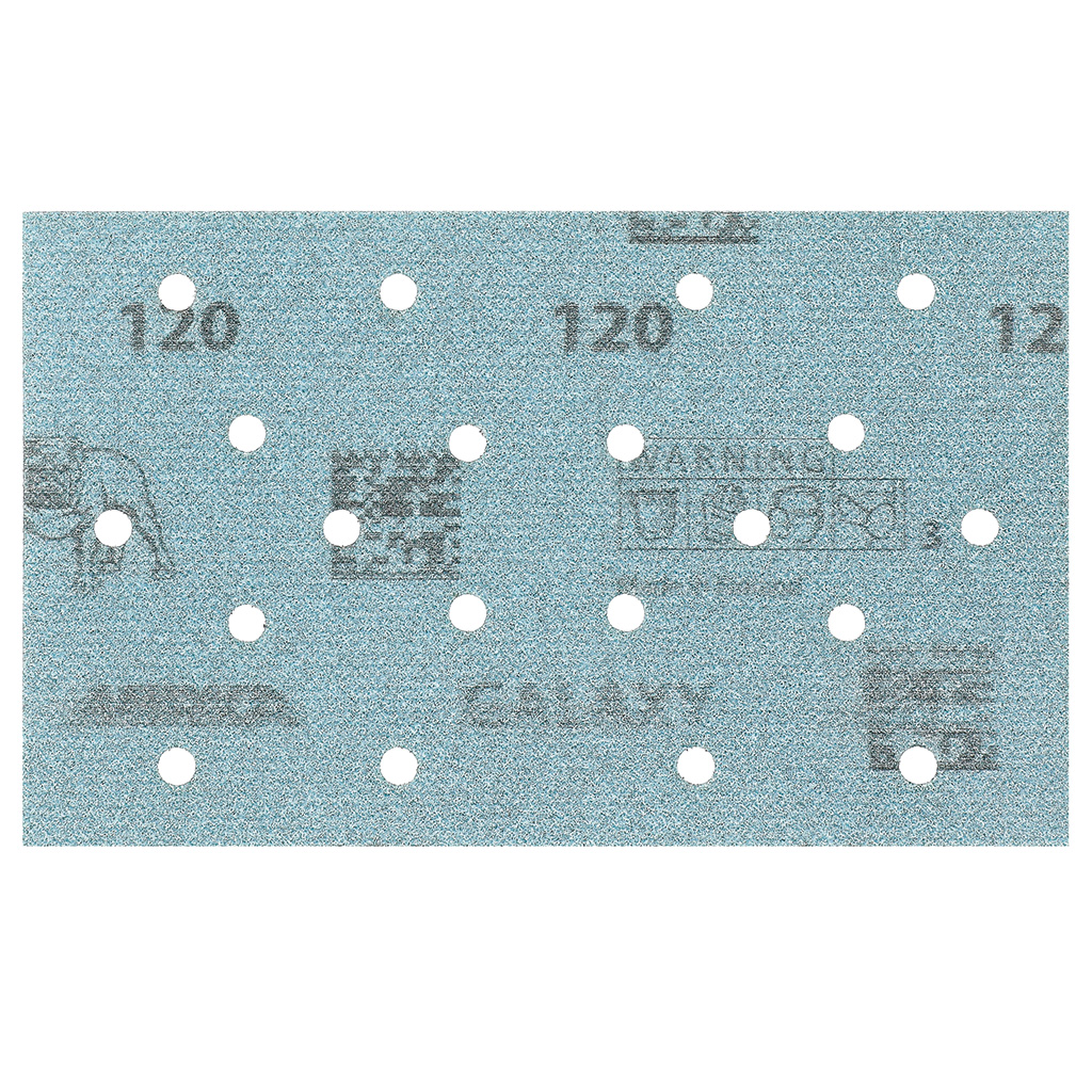 Mirka Galaxy Streifen 81 x 133 mm Multifit Grip, 20 Loch, P 80
