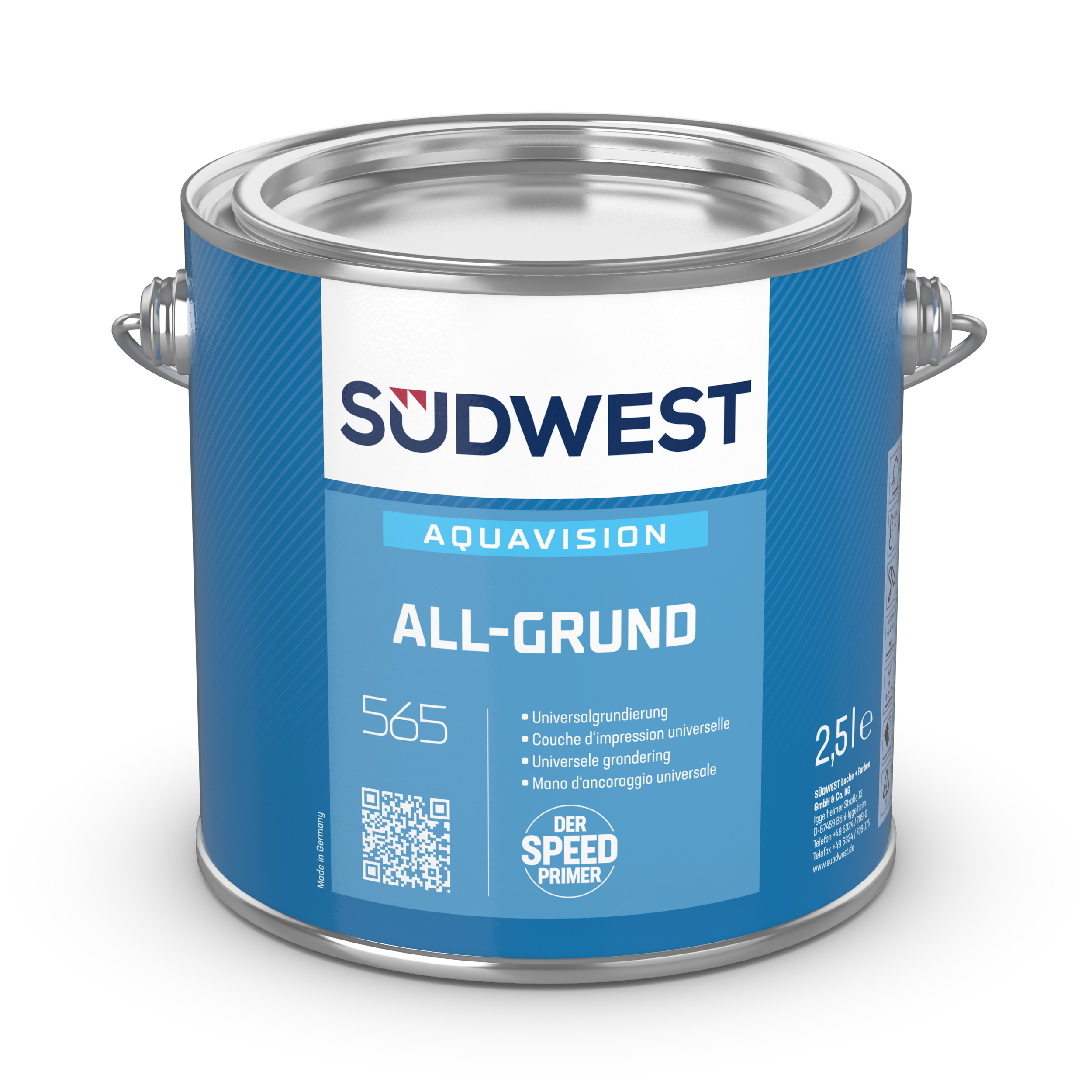 Südwest AquaVision All-Grund, 9105 Schwarz, Matt, 750 ml
