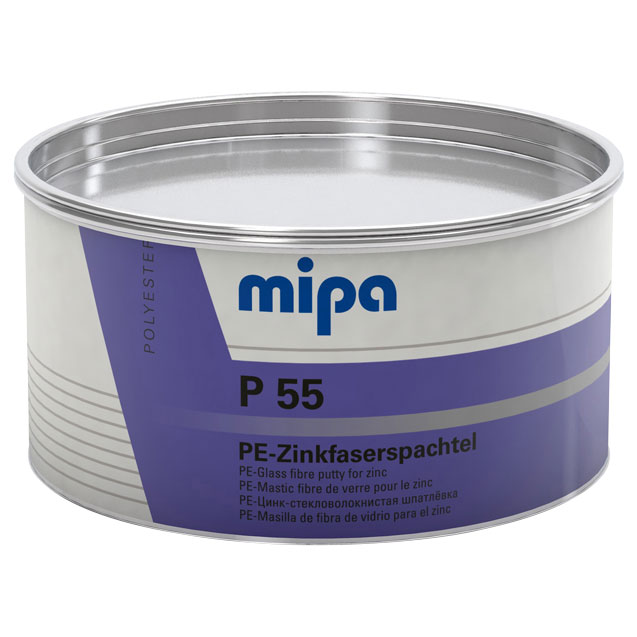 Mipa P 55 Zinkfaserspachtel, Grau, 875 g