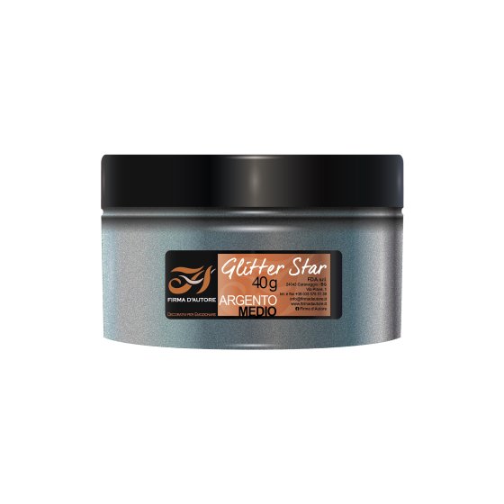Firma D'autore Glitter, Verde Fine, 100 g