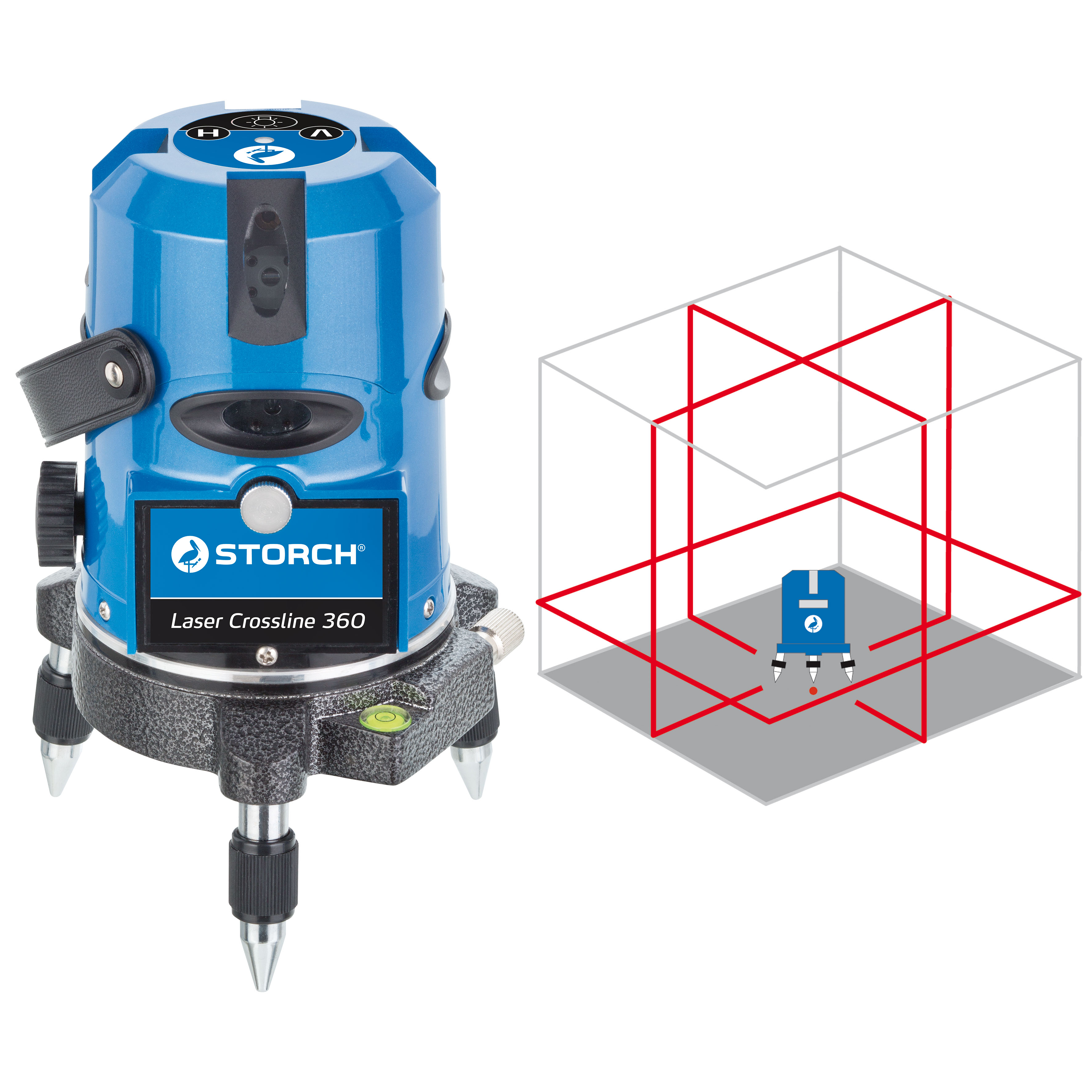 Storch Strichlaser Crossline 360