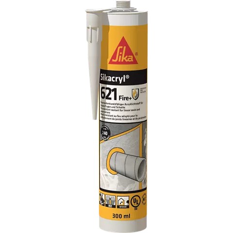 Sika Sikacryl-621 Fire+, Weiß, 300 ml