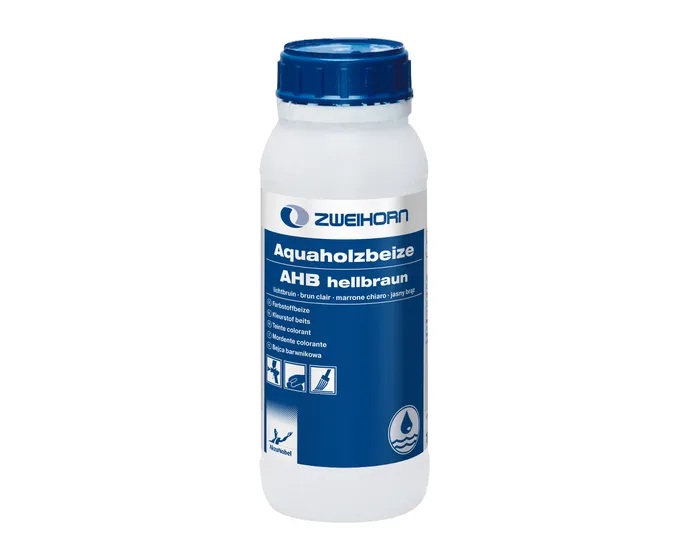 Zweihorn Aquaholzbeize AHB, Hellbraun, 1 l