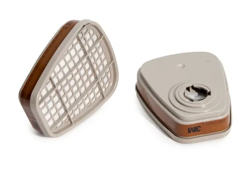 3M Filter für Gase und Dämpfe, Schutzstufe A2, 1 Paar