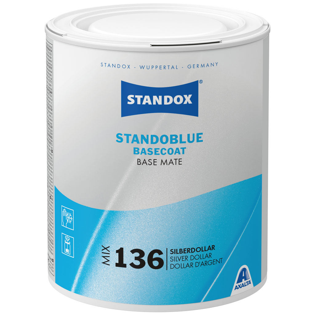 Standoblue Basecoat, Mix 136 Silberdollar, 1 l