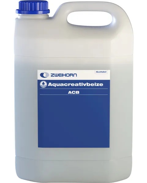 Zweihorn Beize Aqua Creativ ACB 200, Farblos, 5 l