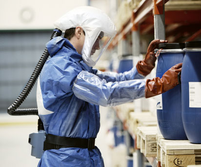 3M Versaflo Einweg Leichthaube, Weiß, Größe L