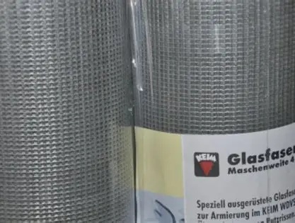 Keim Glasfaser-Gittermatte 4 x 4, 50 x 1,1 m