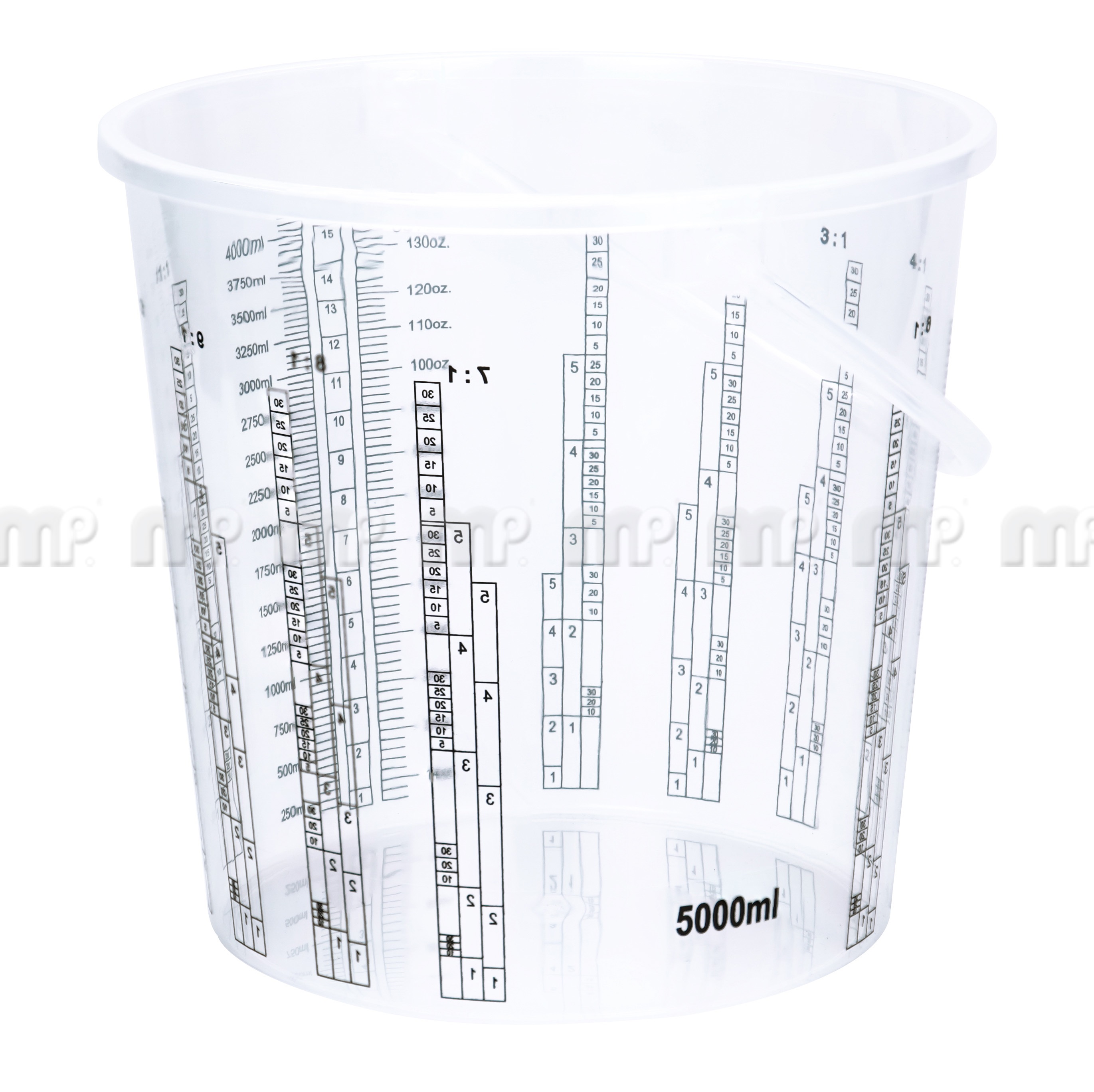 MP Mischbecher, Transparent, 5000 ml