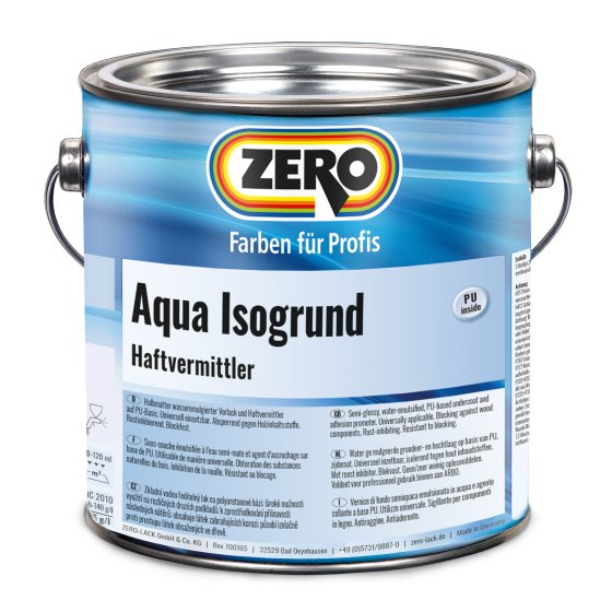 Zero Aqua Isogrund, 124 Grau, 2,5 l