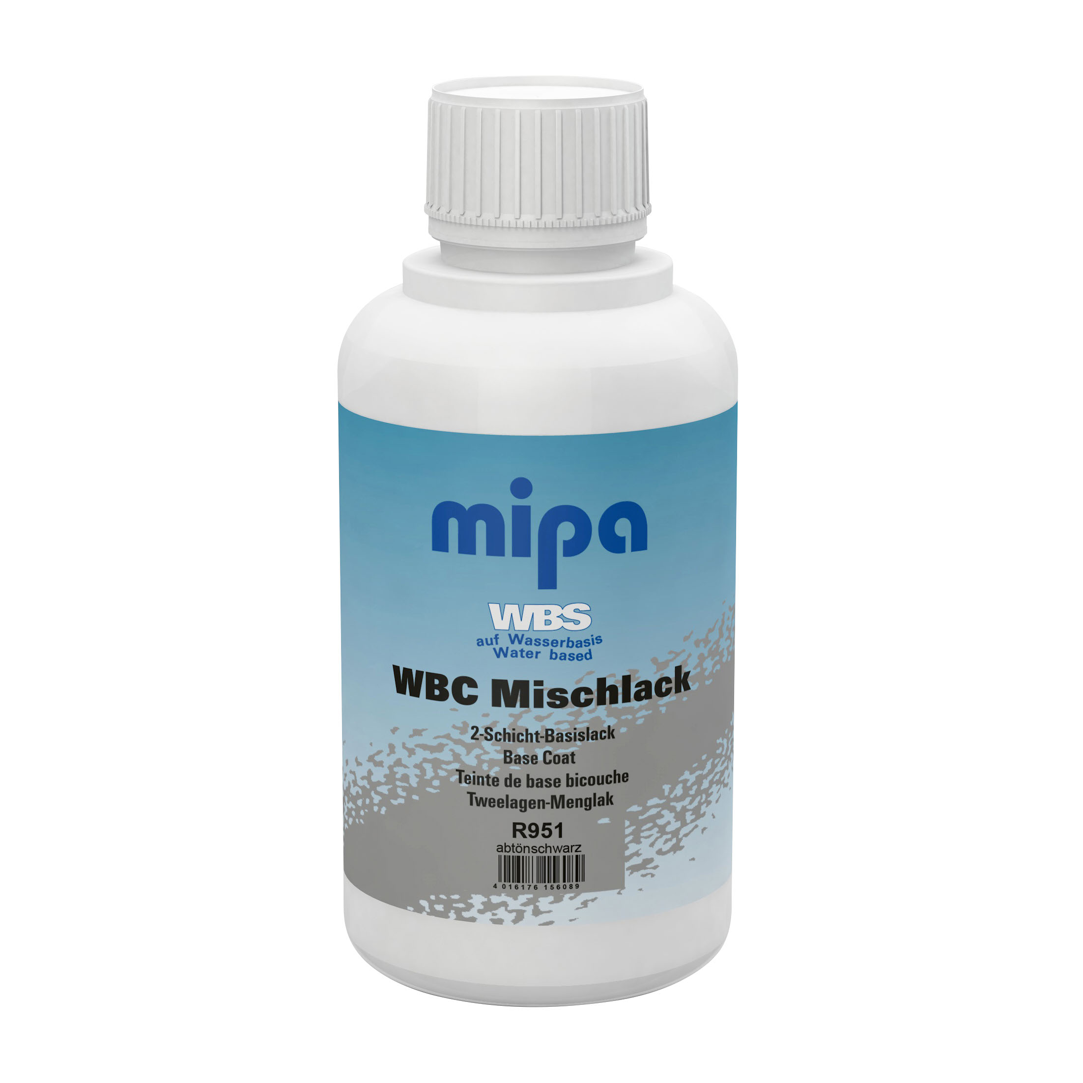 Mipa WBC Mischlack R951, Abtönschwarz, 0,5 l