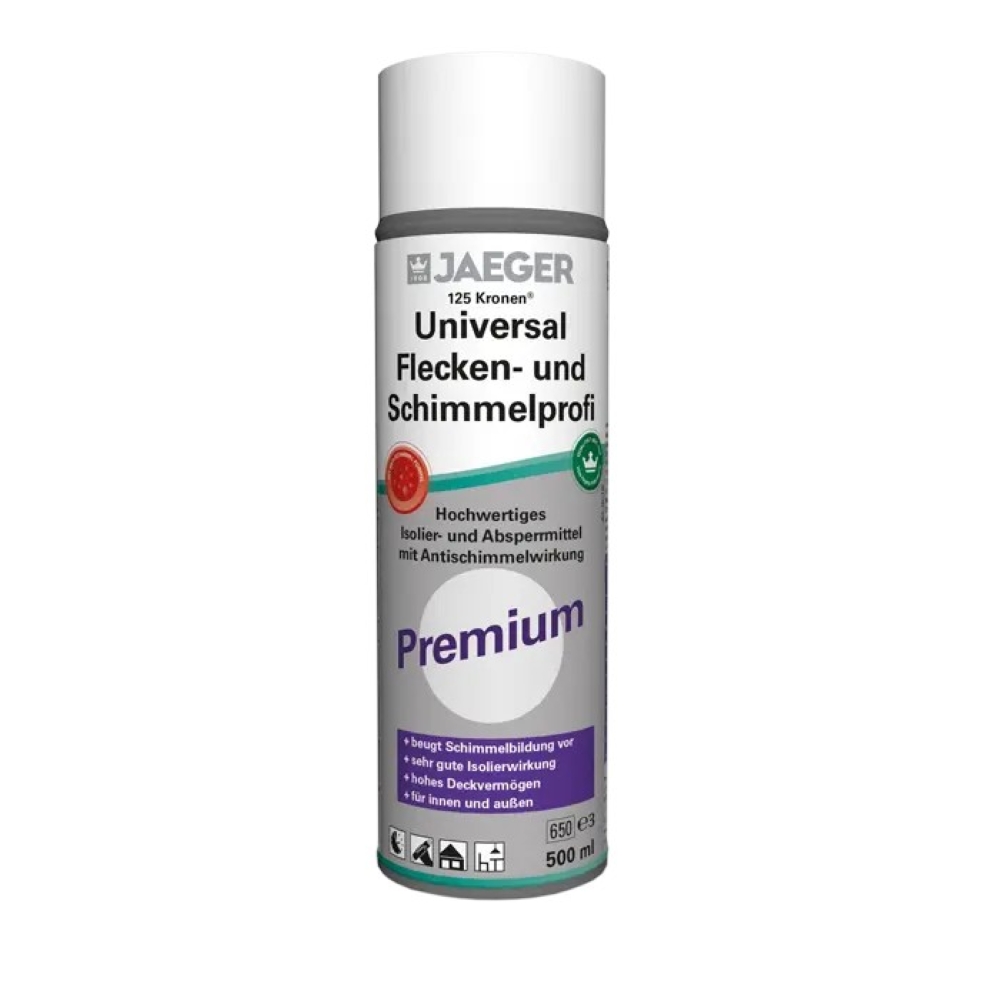 JAEGER Kronen Universal Flecken- und Schimmelprofi 125, Weiß, 500 ml