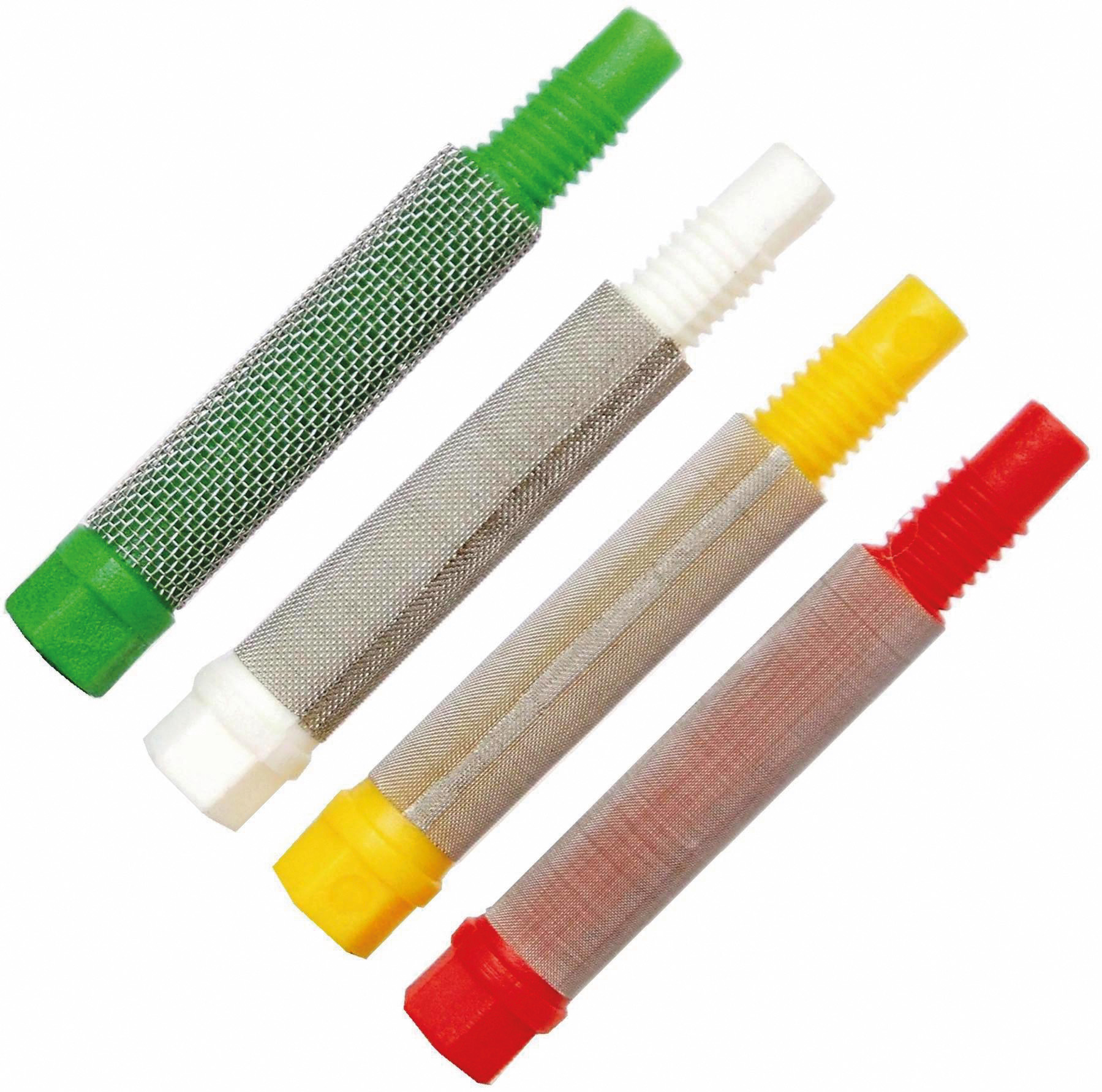 b&m Einschraubfilter Kurz, 80 Mesh, Weiß