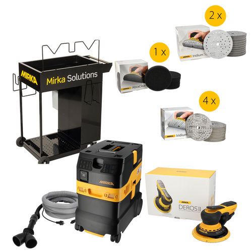Mirka Schleifstation Solution Trolley-Paket 1230