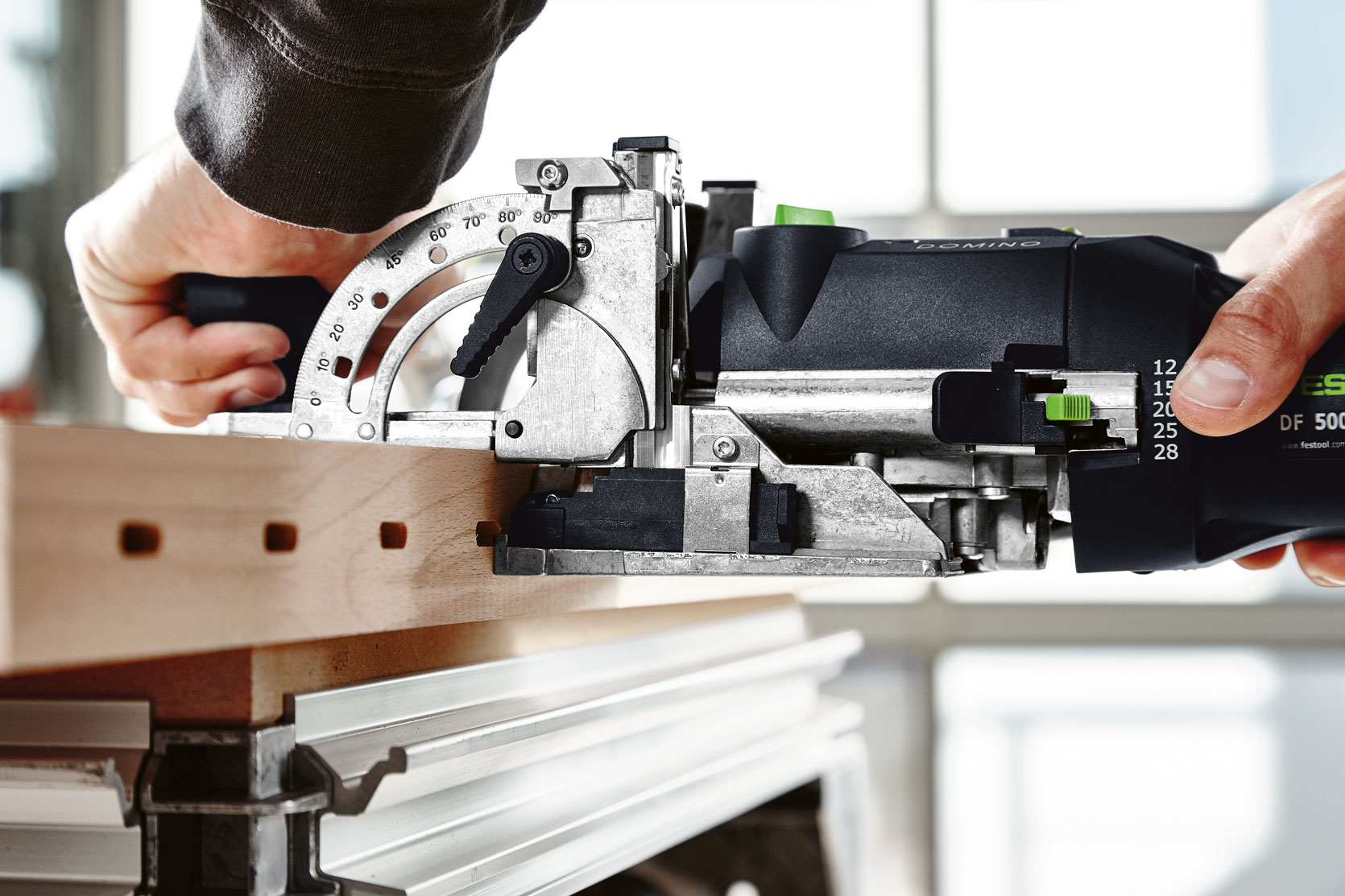 Festool Dübelfräse DF 500 Q-Plus DOMINO