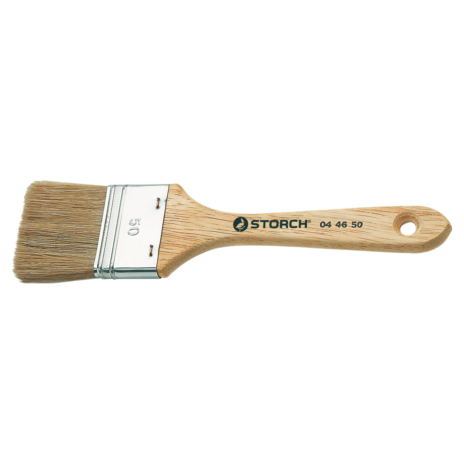 Storch Flach-Pinsel, Helle Borste, 70 mm