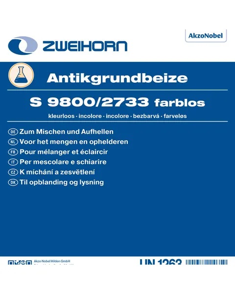 Zweihorn Antikgrundbeize S 9800/2733, 25 l