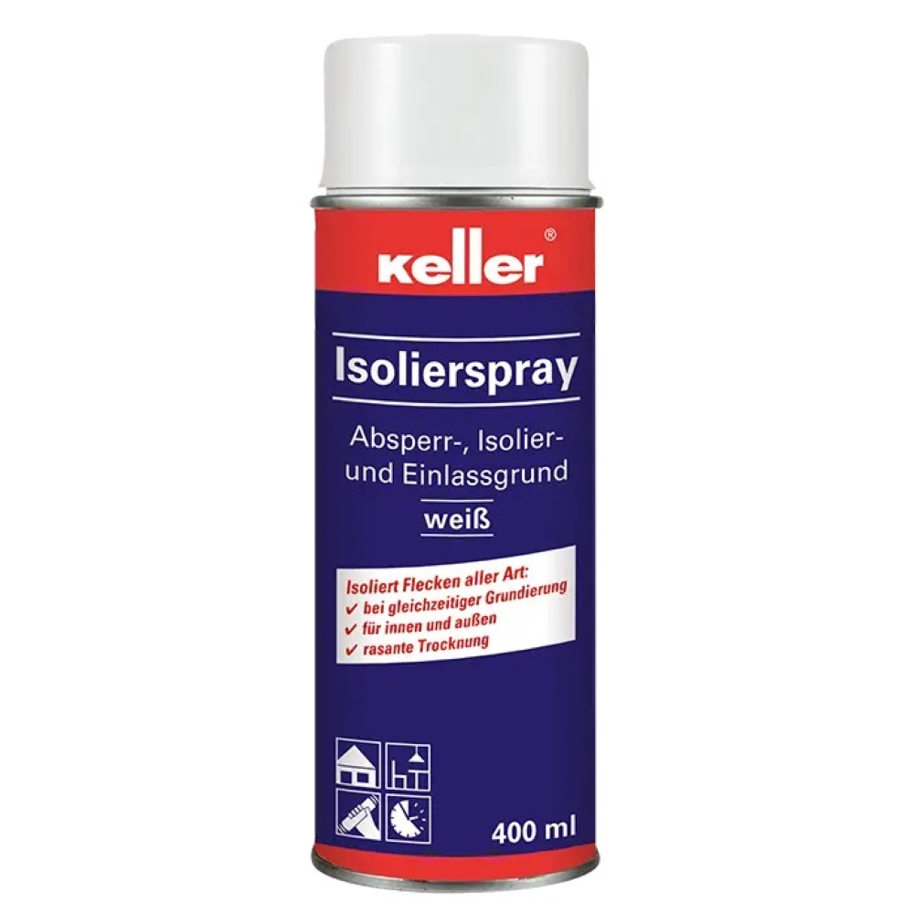 JAEGER Kellerisolierspray 584, Seidenglänzend, Weiß, 400 ml