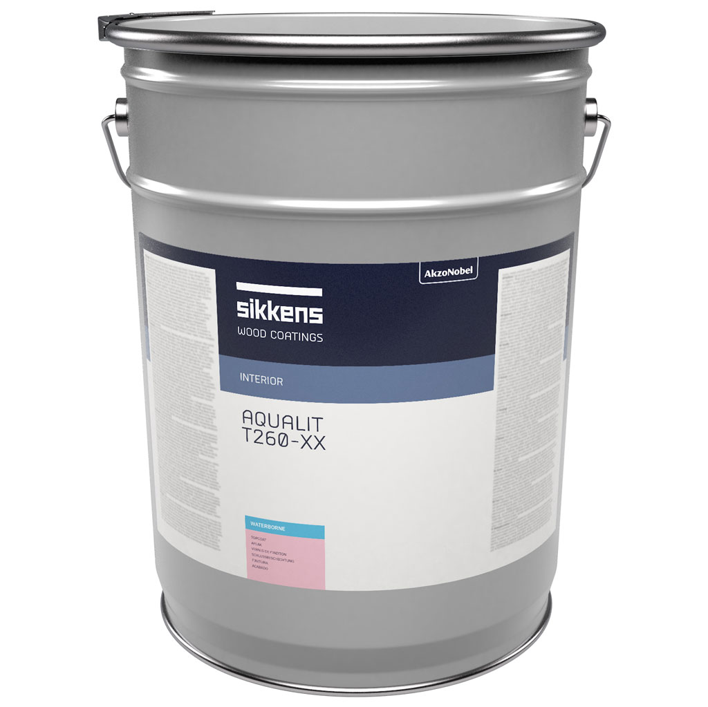Sikkens 1K/2K Wasser Klarlack Aqualit T260-20, 20 l