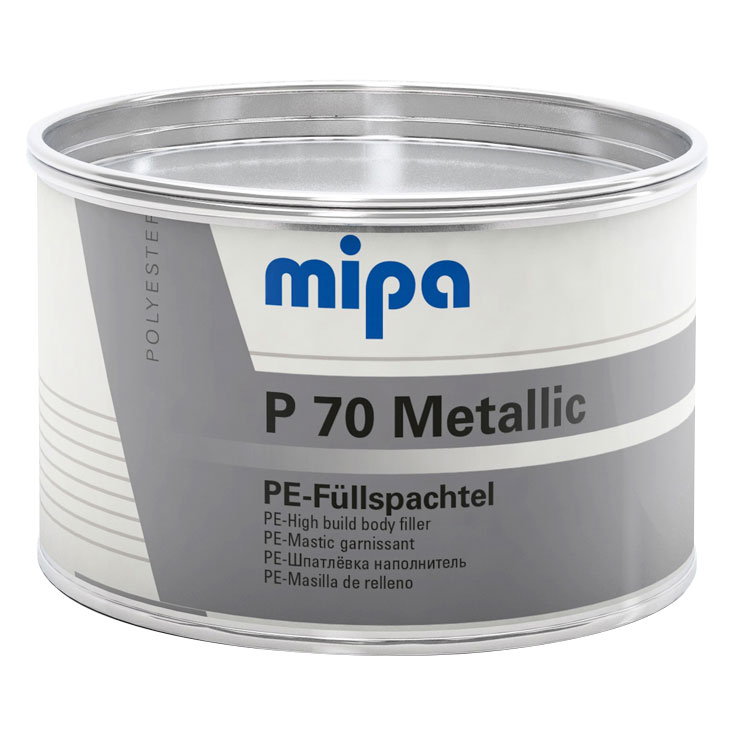 Mipa P 70 Autofüllspachtel inkl. Härter, Metallic, 1 kg
